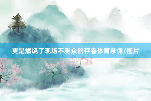 更是燃烧了现场不雅众的存眷体育录像/图片