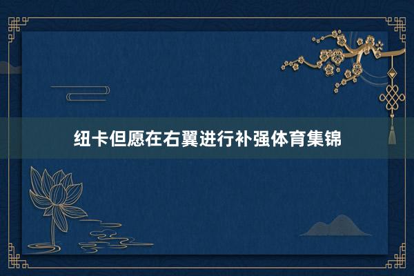 纽卡但愿在右翼进行补强体育集锦