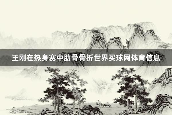 王刚在热身赛中肋骨骨折世界买球网体育信息