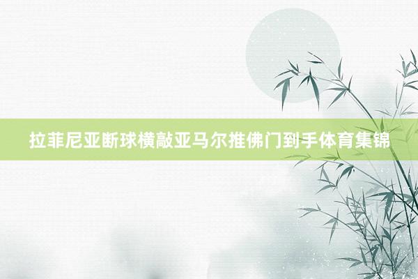 拉菲尼亚断球横敲亚马尔推佛门到手体育集锦