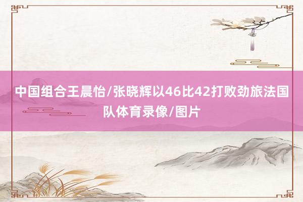 中国组合王晨怡/张晓辉以46比42打败劲旅法国队体育录像/图片
